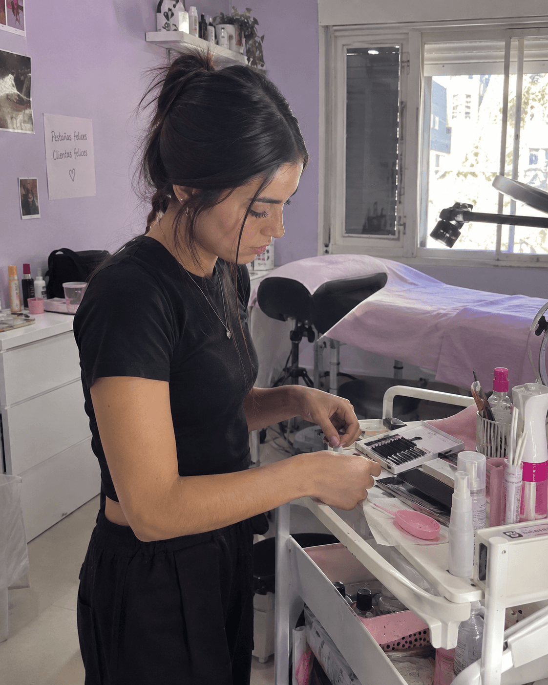 Estudio de pestañas que gestiona sus turnos con My Turn